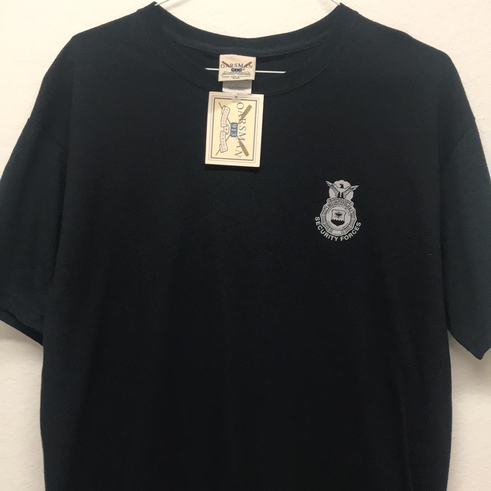 NWT Men’s Oarsman - Department of Air Force Security Forces t-shirt, large
